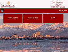 Tablet Screenshot of northerntrustrealestate.com